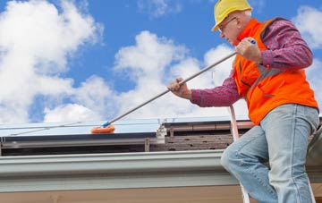 Brook Green soft wash roof cleaning